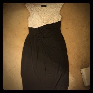 Black and white dress